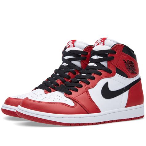 nike air jordan 1 retro high weiß|jordan 1 red price.